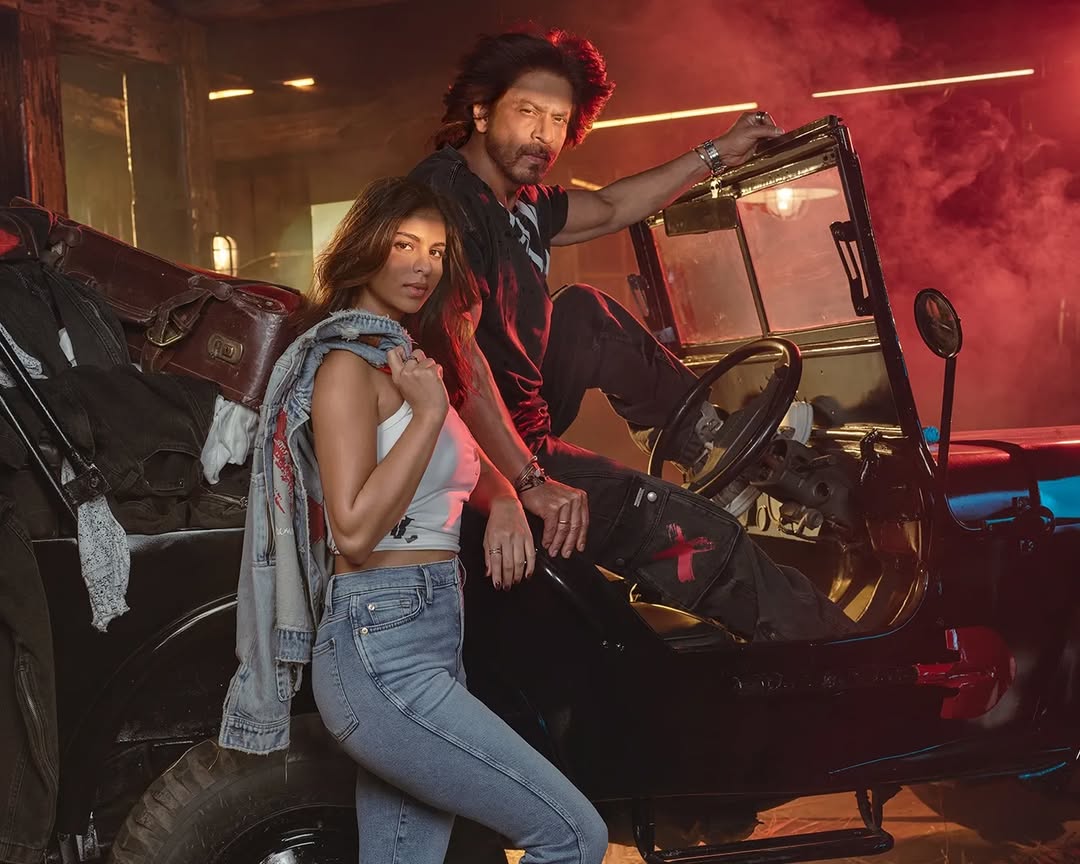 Shah Rukh Khan dan putrinya Suhana Khan [Instagram]